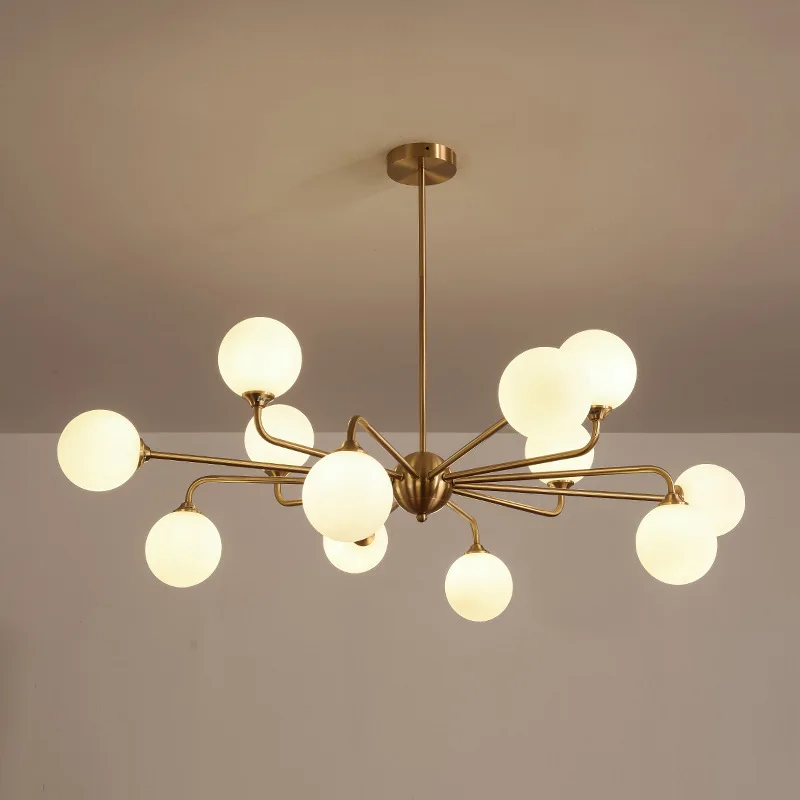 Nordic copper magic bean molecular chandelier postmodern simple living room lamp creative restaurant bedroom light luxury lamps
Nordic copper magic bean molecular chandelier postmodern simple living room lamp creative restaurant bedroom light luxury lamps