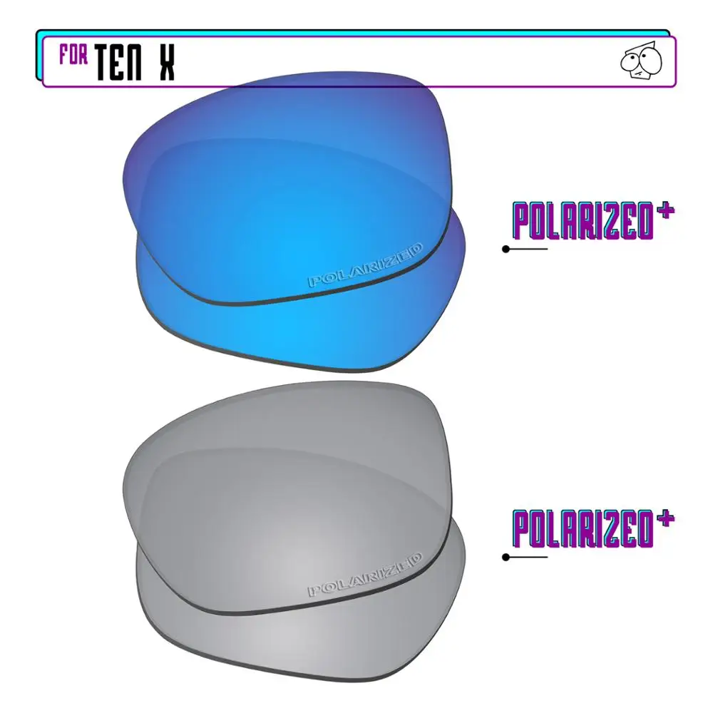 EZReplace Polarized Replacement Lenses for - Oakley Ten X Sunglasses - Sir P Plus-BluePPlus
EZReplace Polarized Replacement Lenses for - Oakley Ten X Sunglasses - Sir P Plus-BluePPlus