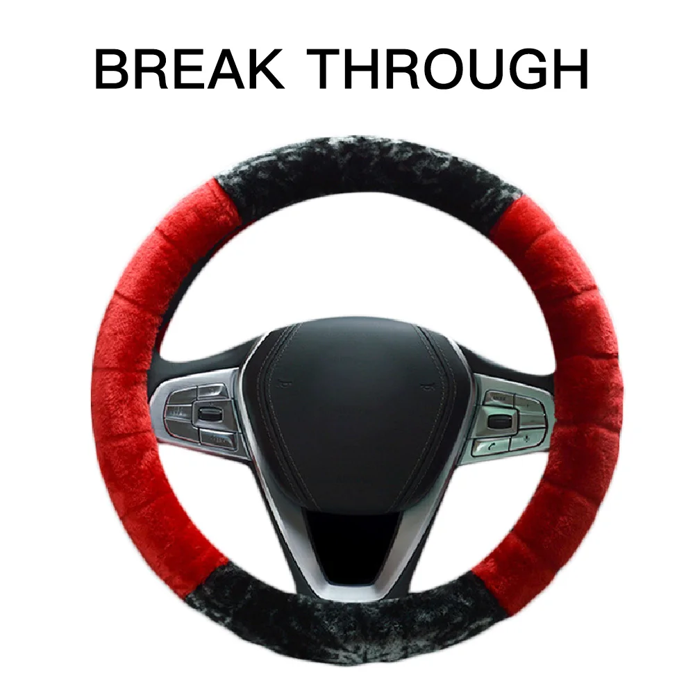 Car Interior Accessories Universal 15" Steering Wheel Cover Fleece Warm Keeping Fluffy Cover
Car Interior Accessories Universal 15" Steering Wheel Cover Fleece Warm Keeping Fluffy Cover