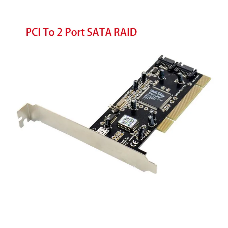 Плата контроллера PCI-2 порта SATA RAID, чипсет Sil3112 SATA PCI, последовательный узловой контроллер ATA, адаптер для настольного компьютера
Плата контроллера PCI-2 порта SATA RAID, чипсет Sil3112 SATA PCI, последовательный узловой контроллер ATA, адаптер для настольного компьютера