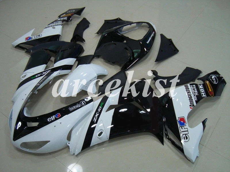 4 Gifts New ABS Motorcycle Full Fairings kit Fit For Kawasaki Ninja ZX-10R ZX10R 2006 2007 06 07 Custom White black
4 Gifts New ABS Motorcycle Full Fairings kit Fit For Kawasaki Ninja ZX-10R ZX10R 2006 2007 06 07 Custom White black