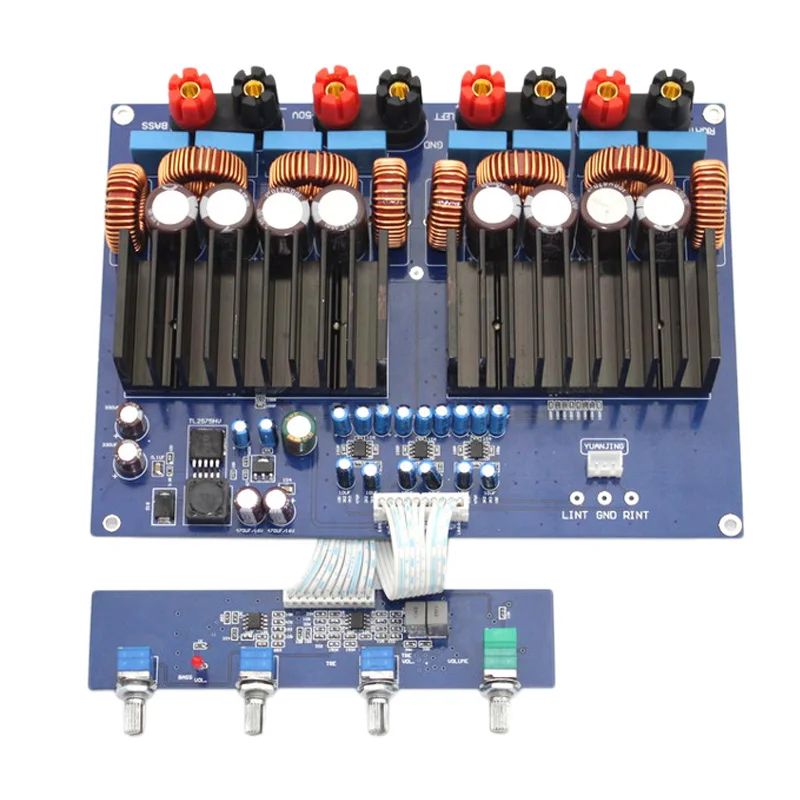 Tas5630 2.1 High Power Digital Power Amplifiers Board Hifi Class D Audio Opa1632 600W + 2 x 300W Dc48V
Tas5630 2.1 High Power Digital Power Amplifiers Board Hifi Class D Audio Opa1632 600W + 2 x 300W Dc48V