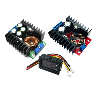 DC 9A 300W 150W Boost Converter Step Down Buck Converter Power module DC 0-100V 10A Digital Voltmeter Ammeter Dual Display
DC 9A 300W 150W Boost Converter Step Down Buck Converter Power module DC 0-100V 10A Digital Voltmeter Ammeter Dual Display