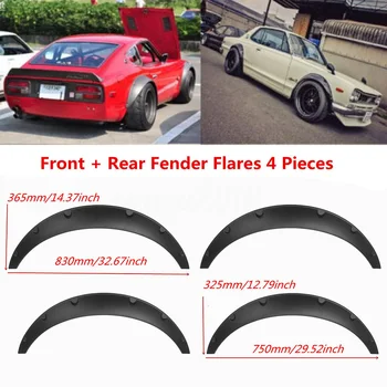 4PCS Universal Car Fender Flares Flexible Yet Durable Polyurethane Black 
4PCS Universal Car Fender Flares Flexible Yet Durable Polyurethane Black