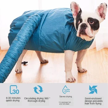 Dog Hair Automatic Quick Drying Clothes Blowing Machine Dog Dryer Puff and Fluff Grooming Dryer Pet Drying Bag Hair Dryer Blower
Dog Hair Automatic Quick Drying Clothes Blowing Machine Dog Dryer Puff and Fluff Grooming Dryer Pet Drying Bag Hair Dryer Blower