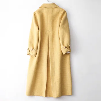 New 2020 Autumn Winter New Wool Woolen Jacket Women Long Double Faced Woolen Coat Female Casual Fashion Slim Parka Cothes HD710 
New 2020 Autumn Winter New Wool Woolen Jacket Women Long Double Faced Woolen Coat Female Casual Fashion Slim Parka Cothes HD710