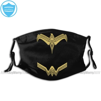 Wonder Women Mouth Face Mask Warrior Facial Mask Cool Kawai with 2 Filters for Adult 
Wonder Women Mouth Face Mask Warrior Facial Mask Cool Kawai with 2 Filters for Adult
