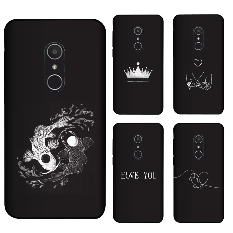 Мягкий силиконовый чехол из ТПУ 5 3 дюйма для Alcatel 1X 5059D матовый телефона с рисунком