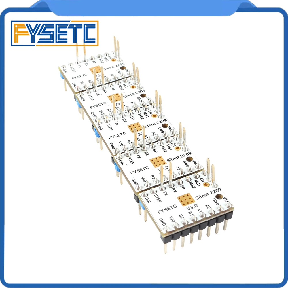 5pcs Stepping Motor Driver TMC2209 v3.1 Stepsticks Mute Driver 256 Microsteps Current 2.8A Peak 3d Printer Parts VS TMC2208
5pcs Stepping Motor Driver TMC2209 v3.1 Stepsticks Mute Driver 256 Microsteps Current 2.8A Peak 3d Printer Parts VS TMC2208