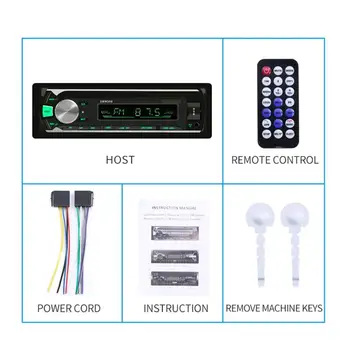 12V Car Mp3 Player Hands-Free Fm Radio Card U Disk Machine Car Audio Control Modified Mp3 Car Player
12V Car Mp3 Player Hands-Free Fm Radio Card U Disk Machine Car Audio Control Modified Mp3 Car Player