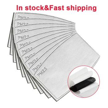Mouth Mask Filter Replaceable Filter-slice 5 Layers Non-woven Activated Carbon face Masks Filter
Mouth Mask Filter Replaceable Filter-slice 5 Layers Non-woven Activated Carbon face Masks Filter