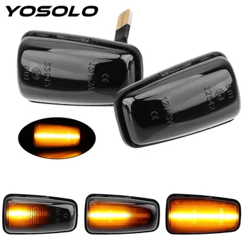 YOSOLO Blinker Light A Pair Signal Lamp LED Car Dynamic Side Marker Turn Signal Light For Peugeot 306 106 406 806 Expert Partner
YOSOLO Blinker Light A Pair Signal Lamp LED Car Dynamic Side Marker Turn Signal Light For Peugeot 306 106 406 806 Expert Partner