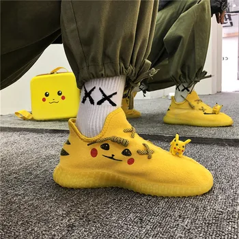 Four Seasons Thickened Pikachu Flying Woven Reflective Sneakers Lace Men's Shoes Tenis Masculino Zapatillas Hombre Scarpe Uomo
Four Seasons Thickened Pikachu Flying Woven Reflective Sneakers Lace Men's Shoes Tenis Masculino Zapatillas Hombre Scarpe Uomo