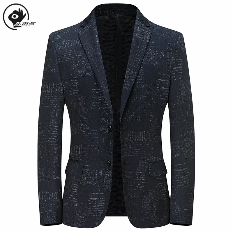 Little Raindrop Men Blazer Royal Blue Mens Suit European Version High Elastic Two-button Printed BlazerS Mens Walking Suits
Little Raindrop Men Blazer Royal Blue Mens Suit European Version High Elastic Two-button Printed BlazerS Mens Walking Suits