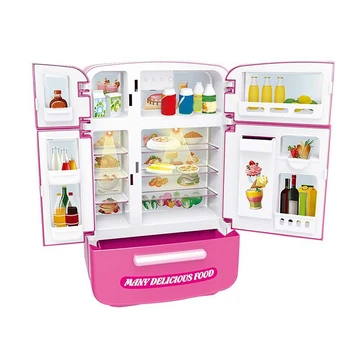 Pretend Play Toy Set Simulation Double Refrigerator Vending Machine Toys Kids Kitchen Food Toy Mini Play House Toys
Pretend Play Toy Set Simulation Double Refrigerator Vending Machine Toys Kids Kitchen Food Toy Mini Play House Toys