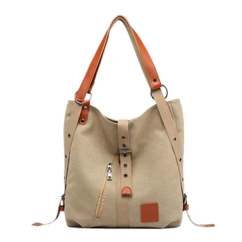 Canvas Leisure Bucket Bag Multifunctional Diagonal Bag Lady Handbag Shoulder Bag Backpack
Canvas Leisure Bucket Bag Multifunctional Diagonal Bag Lady Handbag Shoulder Bag Backpack