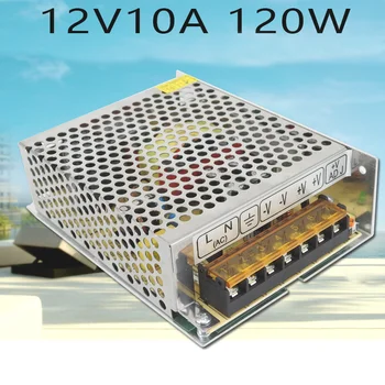 Lighting Transformers 12V 10A 120W Switching Power Supply 110V 220V ac to dc power adapter for Led strip lamp Light CNC CCTV
Lighting Transformers 12V 10A 120W Switching Power Supply 110V 220V ac to dc power adapter for Led strip lamp Light CNC CCTV