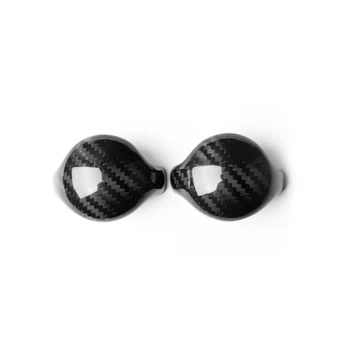2*Carbon Fiber Interior Gear Shift Knob Trim Cover for Ford Mustang 2015-2019 highly matched with equipment
2*Carbon Fiber Interior Gear Shift Knob Trim Cover for Ford Mustang 2015-2019 highly matched with equipment