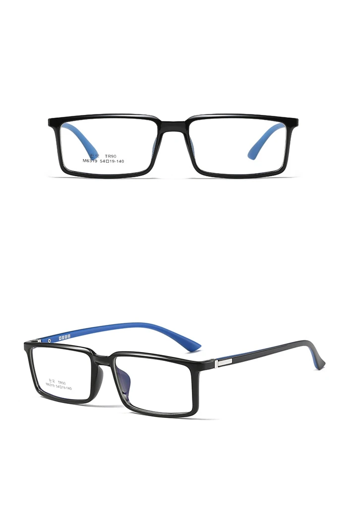 Okulary blokujące Niebieskie światło dla krótkowzrocznych z zawiasami sprężynowymi Unisex owalne okulary korekcyjne 0 -0,5 -1,0 -2,0 do -6,0 -7,0 12 Hdc90b1ab21b84f5abe68536d6164c06fY
