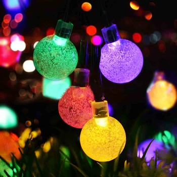 30 LED Crystal Ball LED Solar Lamp Power Garden Christmas Decor For Outdoor
30 LED Crystal Ball LED Solar Lamp Power Garden Christmas Decor For Outdoor