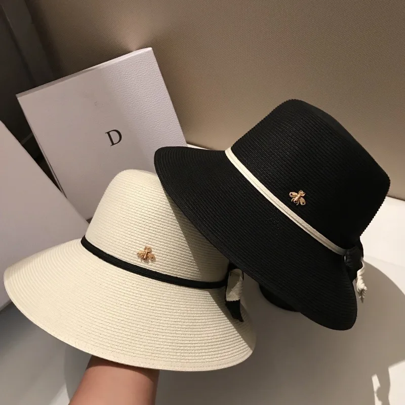 2020 Luxury Female Hat Japanese New Style Female Straw Hat Foldable Sun Protection Hat Fisherman Hat Bow Bucket Hat
2020 Luxury Female Hat Japanese New Style Female Straw Hat Foldable Sun Protection Hat Fisherman Hat Bow Bucket Hat
