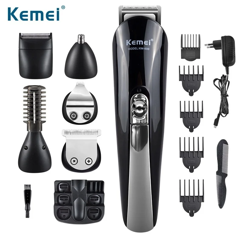 6in1 Waterproof Electric Hair Trimmer Kit Household Cordless Ear Nose Hair Clipper Set Men Trimer Hair Cutting Machine For Adult
6in1 Waterproof Electric Hair Trimmer Kit Household Cordless Ear Nose Hair Clipper Set Men Trimer Hair Cutting Machine For Adult