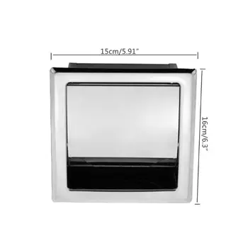 Stainless Steel Bathroom In-Line Tissue Holder Toilet Built-In Tissue Box Reel Hotel Kitchen Bathroom Roll Tray
Stainless Steel Bathroom In-Line Tissue Holder Toilet Built-In Tissue Box Reel Hotel Kitchen Bathroom Roll Tray