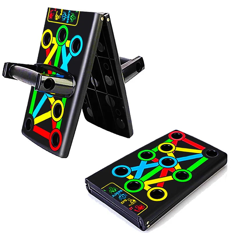 9 in 1 Push up Board Foldable Multifunctional Board for Push-ups Mens Push Up Exerciser Gym Home Fitness Exercise Equipment
9 in 1 Push up Board Foldable Multifunctional Board for Push-ups Mens Push Up Exerciser Gym Home Fitness Exercise Equipment