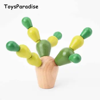 Baby Toys Simulation Cactus Building Blocks Wooden Toys For Kids Insert Blocks Iron Box Games For Trip Children Educational Gift
Baby Toys Simulation Cactus Building Blocks Wooden Toys For Kids Insert Blocks Iron Box Games For Trip Children Educational Gift