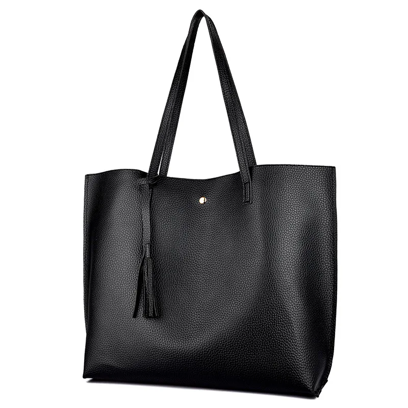 2018 Autumn New Style Korean-style Embossed Leather Tote Bag Large Capacity Handbag Versatile Tassels Shoulder Bag
2018 Autumn New Style Korean-style Embossed Leather Tote Bag Large Capacity Handbag Versatile Tassels Shoulder Bag