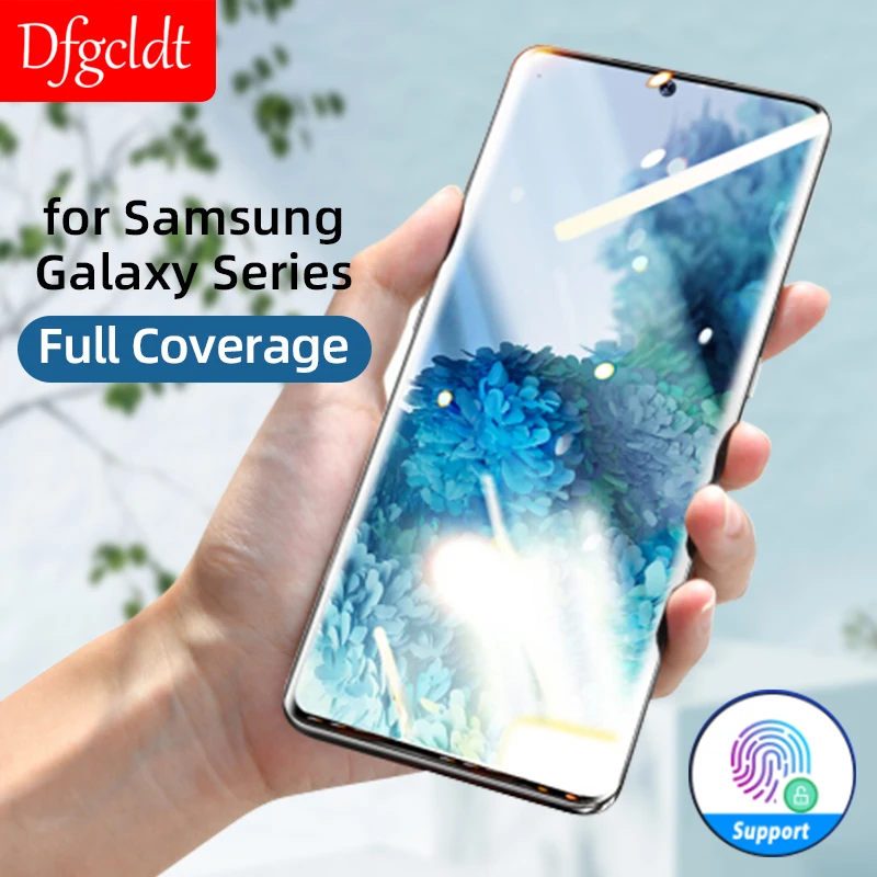 1-3Pcs Full Cover Curved Edge Tempered Glass for Samsung Galaxy S20 Plus Screen Protector for Samsung S20 Ultra Protective Glass
1-3Pcs Full Cover Curved Edge Tempered Glass for Samsung Galaxy S20 Plus Screen Protector for Samsung S20 Ultra Protective Glass