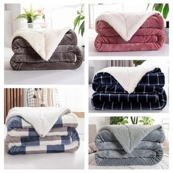 Small Double Blanket Winter Warm Soft Thickening Flannel Carpet Warm Air Conditioning Wool Blanket For Home Office 100X200CM
Small Double Blanket Winter Warm Soft Thickening Flannel Carpet Warm Air Conditioning Wool Blanket For Home Office 100X200CM