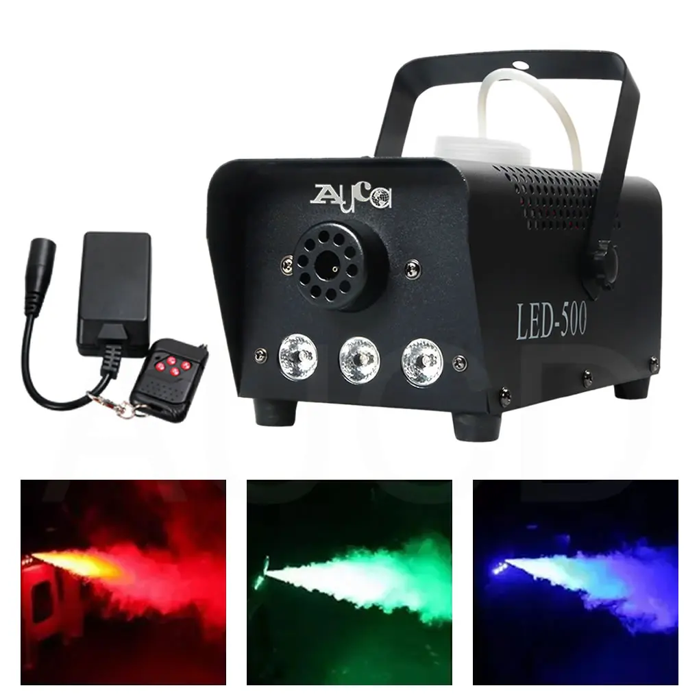 Mini 400W RGB LED Color Remote Control Smoke Fog Machine Stage Lights Smoke Effect
Mini 400W RGB LED Color Remote Control Smoke Fog Machine Stage Lights Smoke Effect