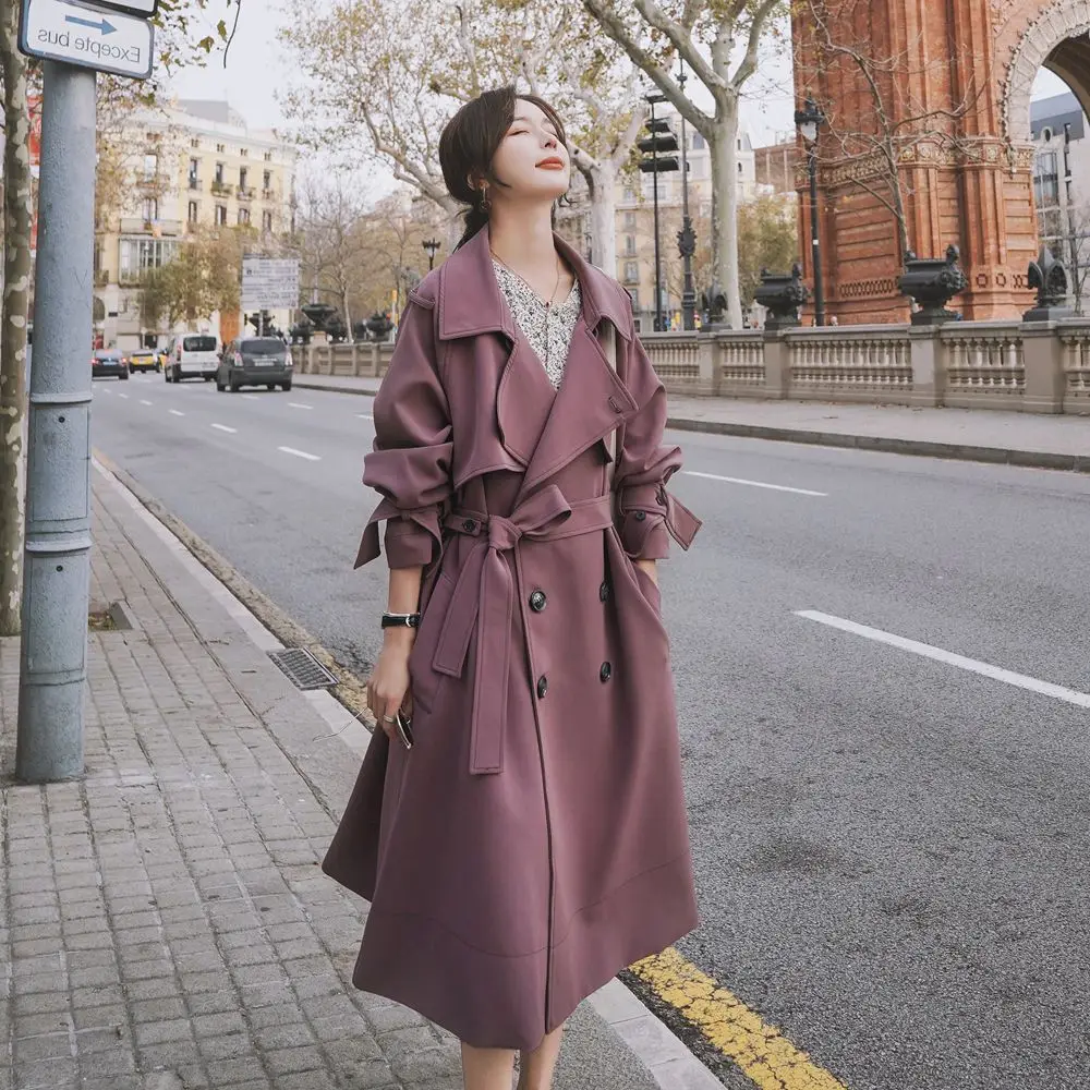 Photo Shoot French Hepburn Elegant Double Breasted Waist Hugging Trench Coat 2020 Spring New Style WOMEN'S Dress Retro British S
Photo Shoot French Hepburn Elegant Double Breasted Waist Hugging Trench Coat 2020 Spring New Style WOMEN'S Dress Retro British S