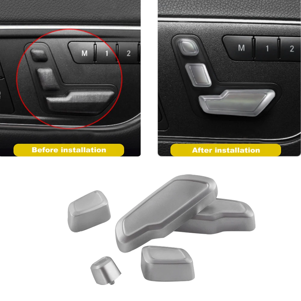 Car Seat Button Switch Cover Sticker For AMG Mercedes Benz W212 W176 W218 W211 W210 W204 W205 GL450 GL ML Interior Accessories
Car Seat Button Switch Cover Sticker For AMG Mercedes Benz W212 W176 W218 W211 W210 W204 W205 GL450 GL ML Interior Accessories