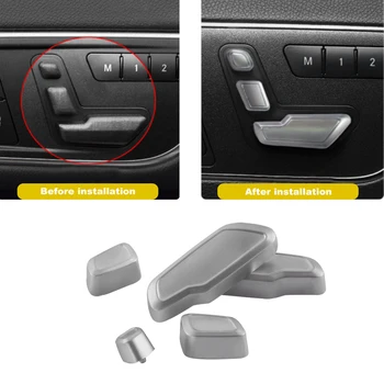 For Mercedes Benz W176 W218 W212 W211 W210 W204 W205 X204 GL450 GLK GL ML Chrome Silver Car Seat Button Switch Cover Sticker
For Mercedes Benz W176 W218 W212 W211 W210 W204 W205 X204 GL450 GLK GL ML Chrome Silver Car Seat Button Switch Cover Sticker