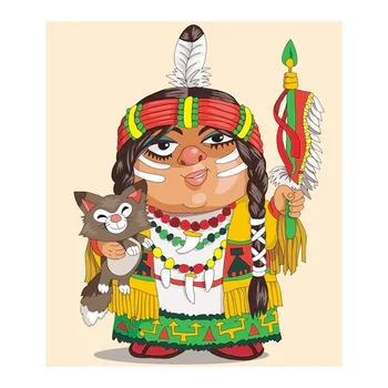 Shaman Indians Diamond Painting Cartoon character Round Full Drill Nouveaute DIY Mosaic Embroidery 5D Cross Stitch home decor
Shaman Indians Diamond Painting Cartoon character Round Full Drill Nouveaute DIY Mosaic Embroidery 5D Cross Stitch home decor