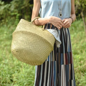 Pastoral Wind Straw Folding Flower Pot Storage Basket Living Room Flower Gardening Decoration Portable Plant Rattan Flower Baske
Pastoral Wind Straw Folding Flower Pot Storage Basket Living Room Flower Gardening Decoration Portable Plant Rattan Flower Baske