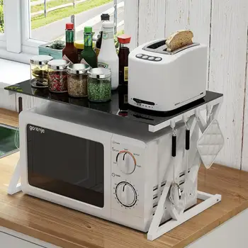 Microwave Oven Shelf Multi-storey Reinforced Storage Shelf Spice Rack Oven Rack Multi-functional Kitchen Floor Shelf
Microwave Oven Shelf Multi-storey Reinforced Storage Shelf Spice Rack Oven Rack Multi-functional Kitchen Floor Shelf