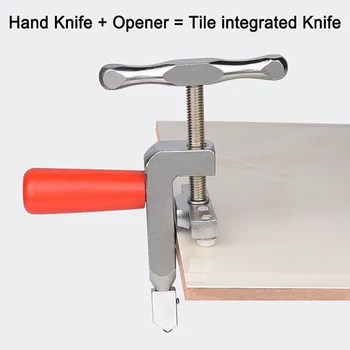 2-In-1 Thick Glass Cutter Cutting Tool Professional Cutter Easy Glide Glass Tile Cutter With Handle For Home Floor Decoration
2-In-1 Thick Glass Cutter Cutting Tool Professional Cutter Easy Glide Glass Tile Cutter With Handle For Home Floor Decoration