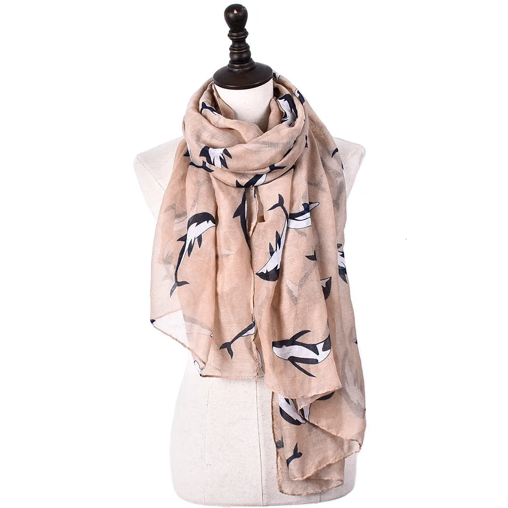 Animal Printing Pashmina Hijab Scarf Fashion Sea Dolphin Design Viscose Leaping Ocean Whale Printed Shawls Wrap Muffler
Animal Printing Pashmina Hijab Scarf Fashion Sea Dolphin Design Viscose Leaping Ocean Whale Printed Shawls Wrap Muffler