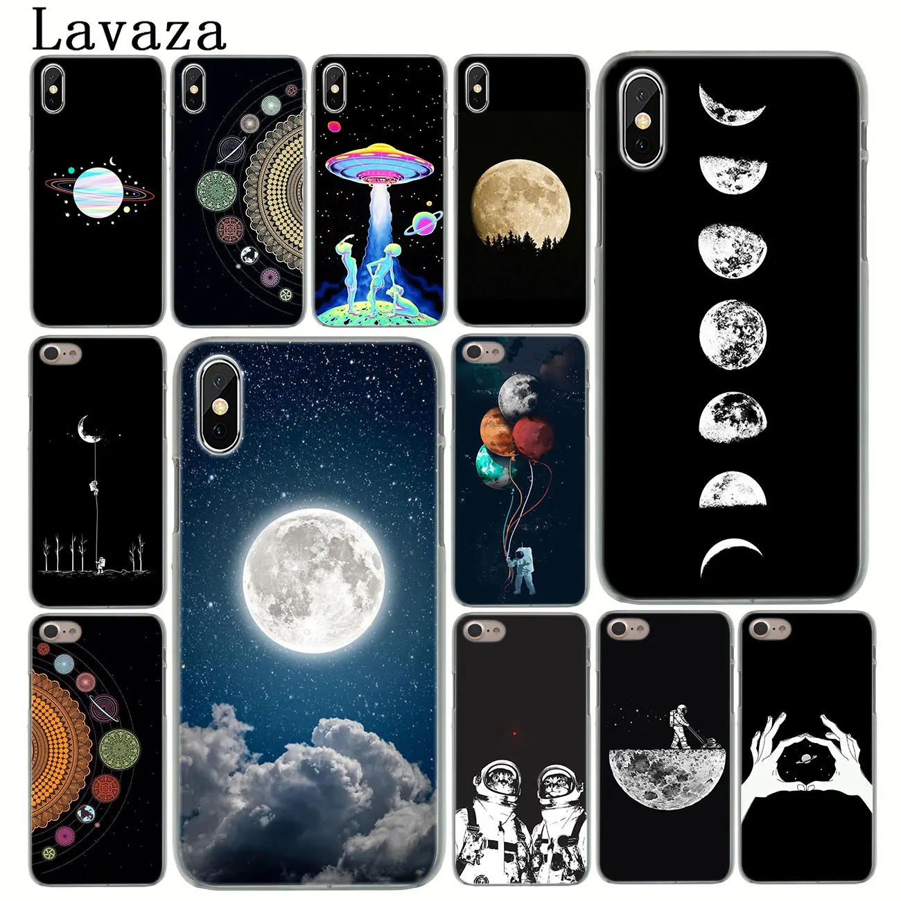 Lavaza Space Love Moon Astronaut Cat Hard Phone Cover Case for iPhone XR X 11 Pro XS Max 8 7 6 6S 5 5S SE 4S 4 10
Lavaza Space Love Moon Astronaut Cat Hard Phone Cover Case for iPhone XR X 11 Pro XS Max 8 7 6 6S 5 5S SE 4S 4 10