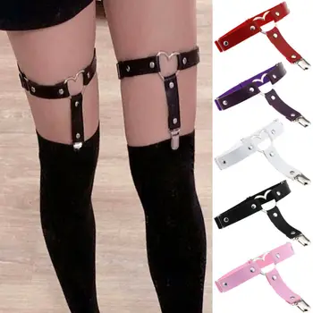 2020 Newest Hot Sexy Women Elastic Garter Belt Harness Punk Gothic Leather Leg Ring Suspender Strap Leg Harness Bondage Belts
2020 Newest Hot Sexy Women Elastic Garter Belt Harness Punk Gothic Leather Leg Ring Suspender Strap Leg Harness Bondage Belts
