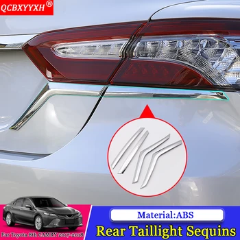QCBXYYXH Car-styling ABS Chrome Trims Rear Taillights Frame Sequins Strip Covers Auto Accessories For Toyota 8th Camry 2017 2018
QCBXYYXH Car-styling ABS Chrome Trims Rear Taillights Frame Sequins Strip Covers Auto Accessories For Toyota 8th Camry 2017 2018