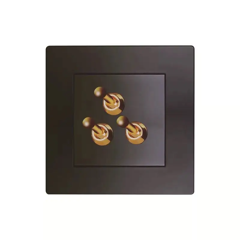 One-piece Switch Five-hole Socket Stubbs Switch PC Black And White with Pattern Card Instert Take Electric Shaver Switch
One-piece Switch Five-hole Socket Stubbs Switch PC Black And White with Pattern Card Instert Take Electric Shaver Switch