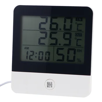 1pc Humidity Monitor Compact Fish Tank Thermometer LCD Digital Hygrometer Temperature Humidity Meter for Home
1pc Humidity Monitor Compact Fish Tank Thermometer LCD Digital Hygrometer Temperature Humidity Meter for Home