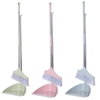Creative Broom Dustpan Set Practical Multifunction Adjustable Portable Windproof Soft Hair Removable Dustless Cleaning Tools
Creative Broom Dustpan Set Practical Multifunction Adjustable Portable Windproof Soft Hair Removable Dustless Cleaning Tools