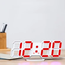 LED Digital Clock 3D Luminous Plastic Wall Desktop Clock Alarm Clock Time Temperature Calendar Display Simplicity Decoration
LED Digital Clock 3D Luminous Plastic Wall Desktop Clock Alarm Clock Time Temperature Calendar Display Simplicity Decoration