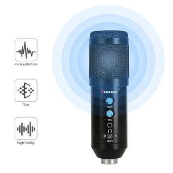 USB Microphone With Stand Condenser Recording Microfono Wired Mic For Computer Laptop PC Karaoke Studio Gaming Youtube 
USB Microphone With Stand Condenser Recording Microfono Wired Mic For Computer Laptop PC Karaoke Studio Gaming Youtube