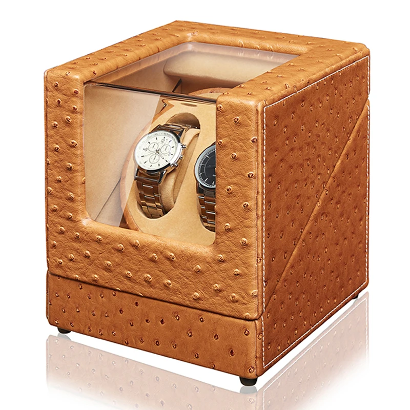 JQUEEN 2+0 Storage Wooden Watch Winder 5 Working Modes With Quite Motor Brown Color
JQUEEN 2+0 Storage Wooden Watch Winder 5 Working Modes With Quite Motor Brown Color